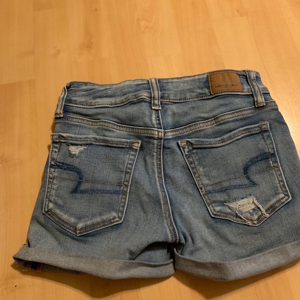 women jean shorts